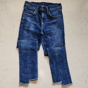 Citizens of Humanity Amari Step Hem Ankle High Rise Jeans Women's Size 25